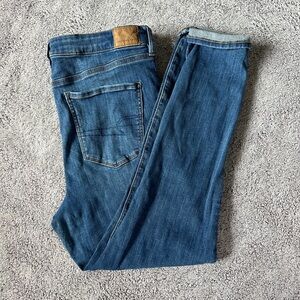 american eagle super hi-rise jegging